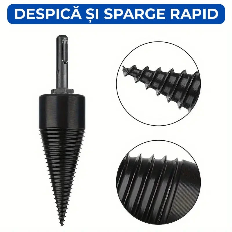 BURGHIU CONIC CU 3 ADAPTOARE 5