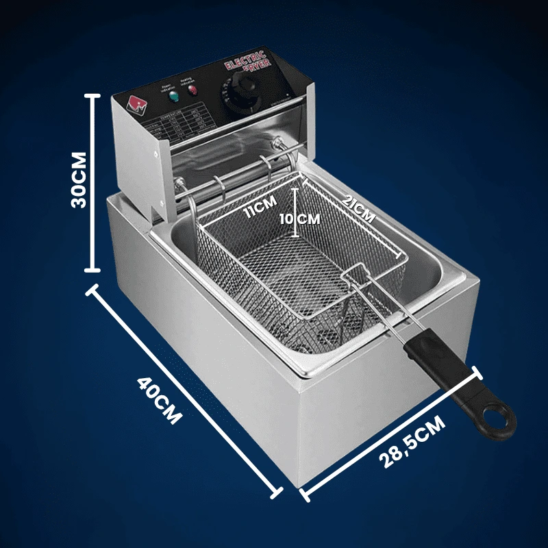 FRITEUZA INOX CU COS 6