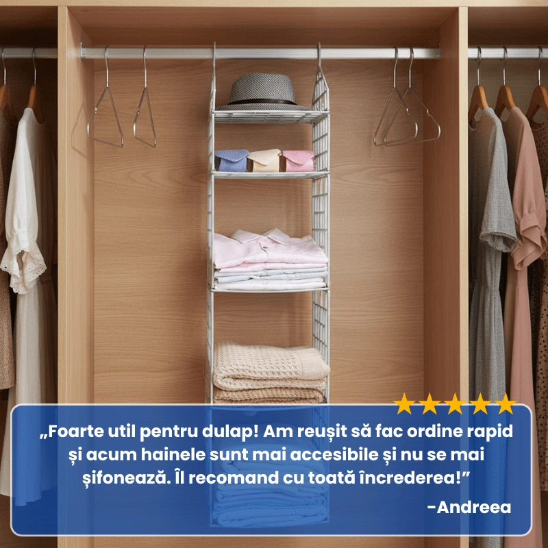 ORGANIZATOR PLIABIL 5 RAFTURI 5
