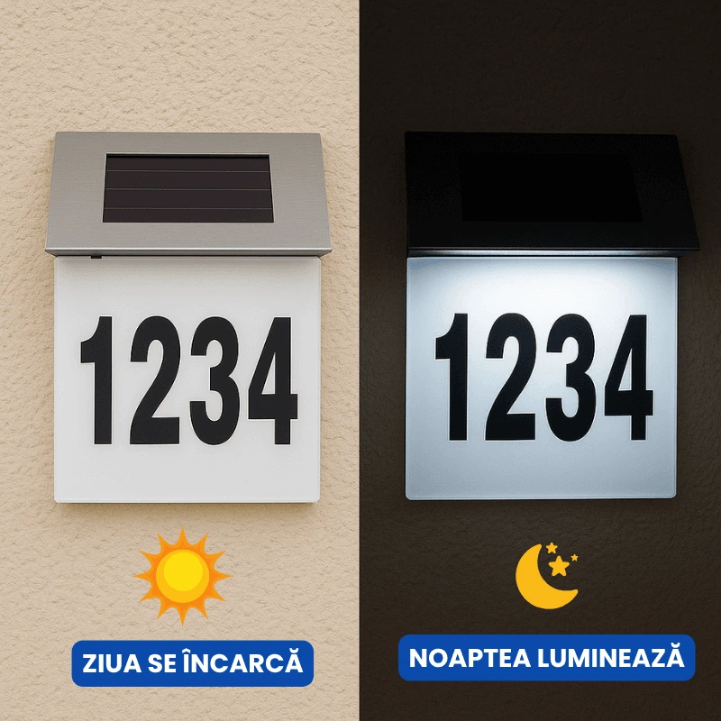 NUMAR DE CASA SOLAR 3