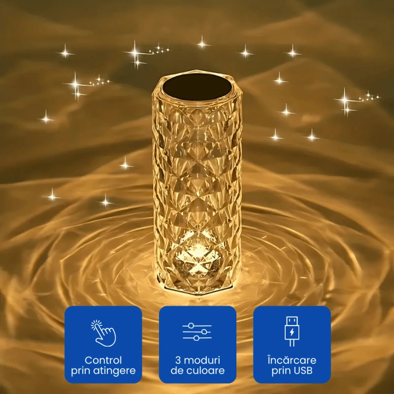 LAMPA DE CRISTAL 1