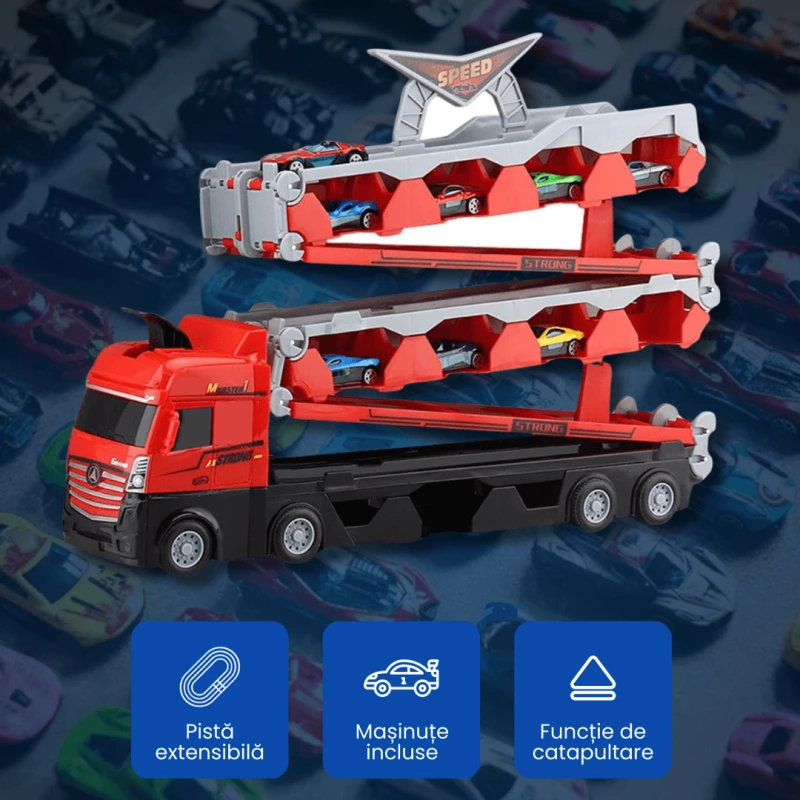 SET CAMION 6 MASINI 1