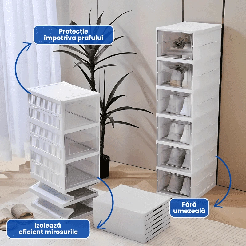 ORGANIZATOR PANTOFI 6 CUTII 2