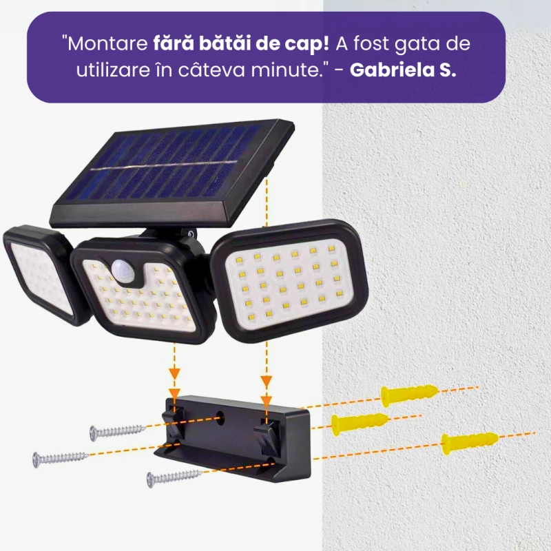 LAMPA SOLARA 5