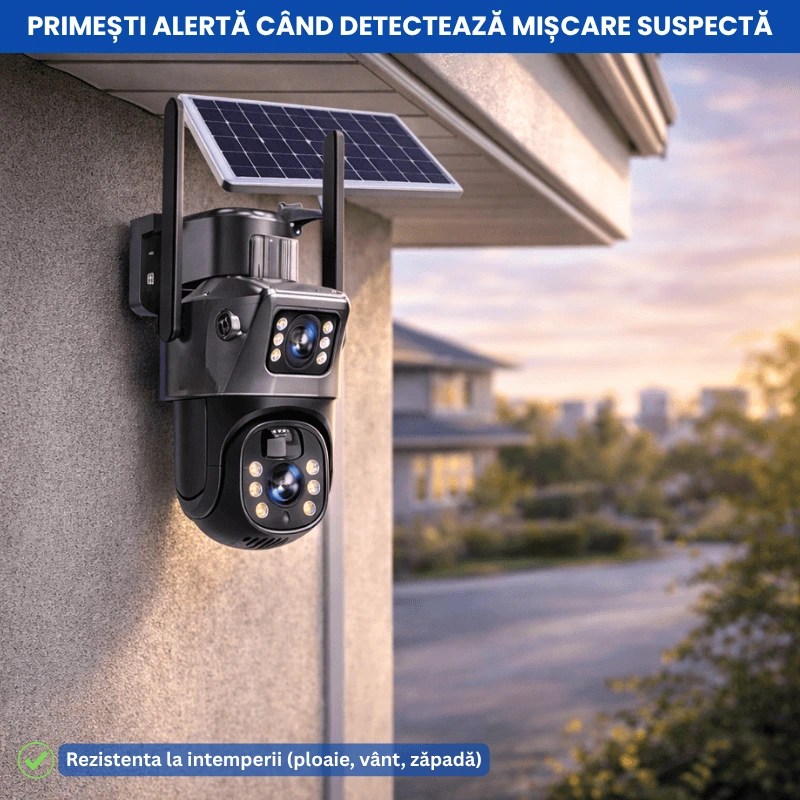 CAMERA 4K PANOU SOLAR 3