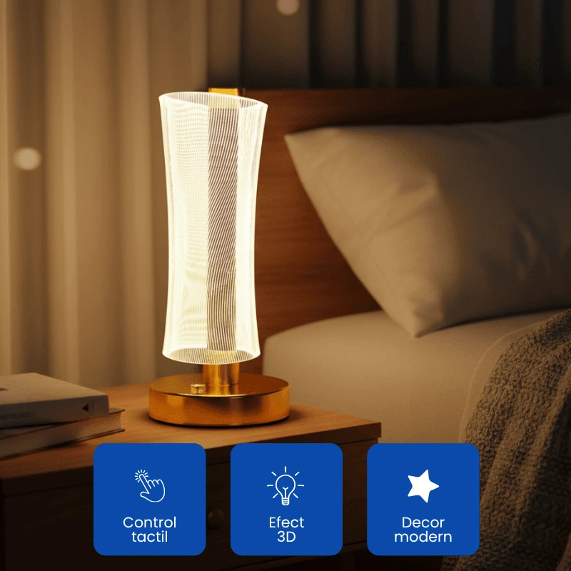 LAMPA LED 3D 1
