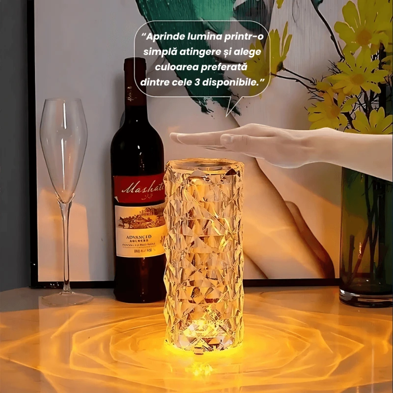 LAMPA DE CRISTAL 4