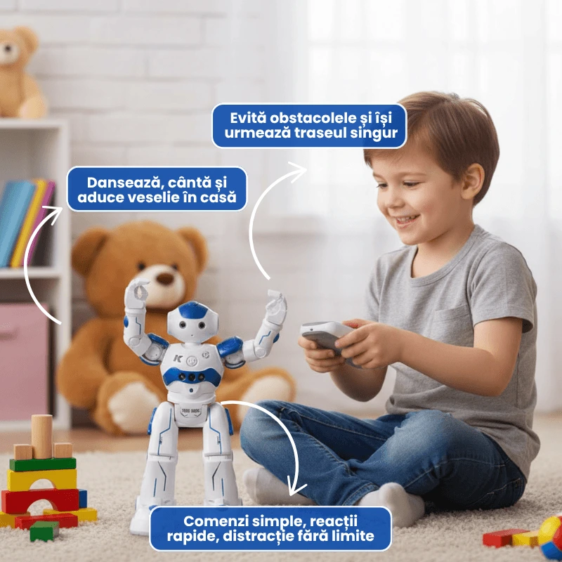ROBOT INTELIGENT TELECOMANDA 2