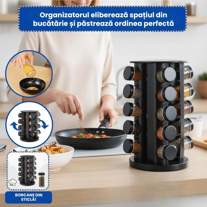 ORGANIZATOR CONDIMENTE VERTICAL 3
