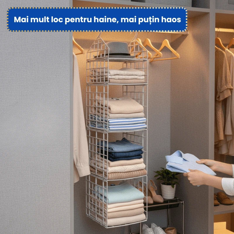 ORGANIZATOR PLIABIL 5 RAFTURI 3