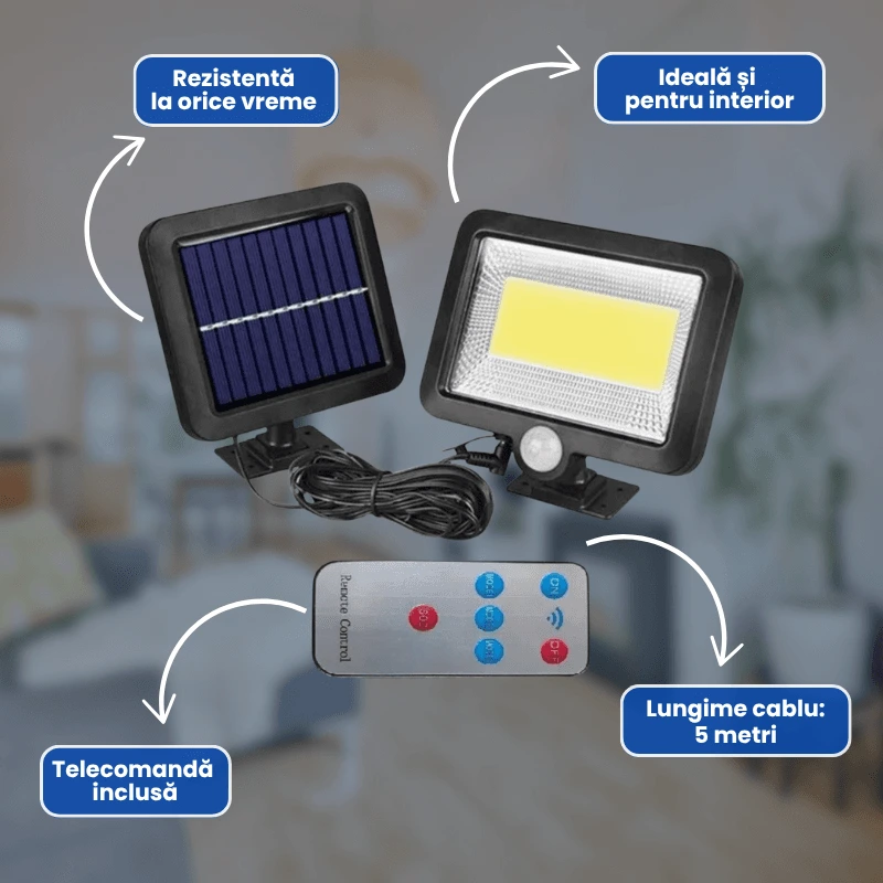 LAMPA 96 LED TELECOMANDA 2