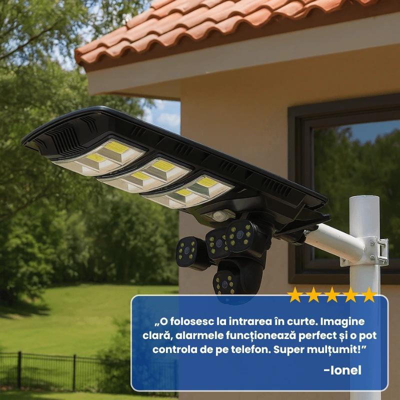 LAMPA SOLARA CU 3 CAMERE 4