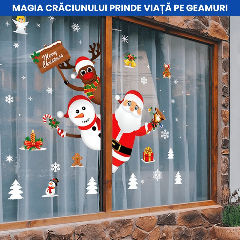 AUTOCOLANT CRACIUN 3