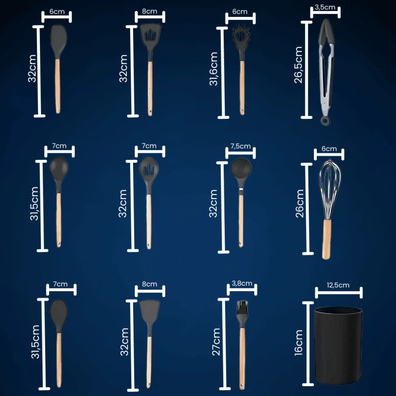 SET USTENSILE GATIT 8