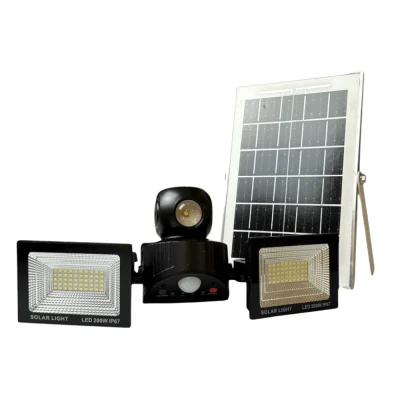 PROIECTOR DOUA LEDURI SI PANOU SOLAR
