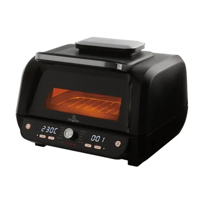AIR GRILL CU FEREASTRA VIZIBILA 12 IN 1 BH/9668