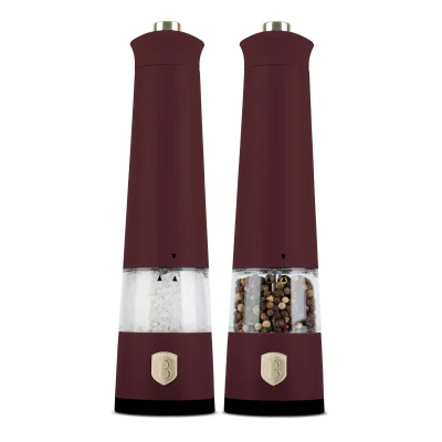 SET 2 RASNITE ELECTRICE PENTRU SARE SI PIPER, BORDEAUX BH/9555N
