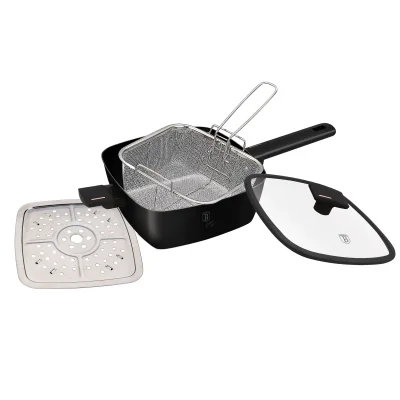 SET TIGAIE PATRATA CU CAPAC SI ACCESORII 4 PIESE BH/8279