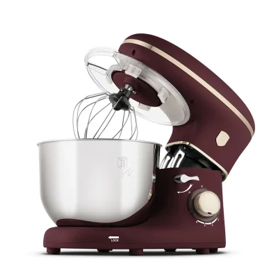 MIXER CU BOL DIN INOX DE 1300W (6 L), BORDEAUX BH/9509