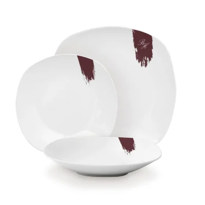 SET FARFURII DE PORTELAN 18 PIESE BH/10203