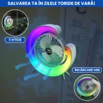 VENTILATOR PORTABIL RGB 3