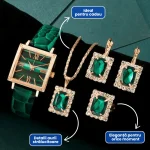 SET BIJUTERII GREEN 2