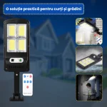 LAMPA SOLARA STRADALA TELECOMANDA 5