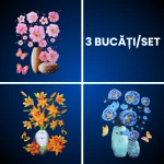 AUTOCOLANT 3D FLORI 3