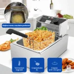 FRITEUZA INOX CU COS 1