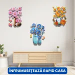 AUTOCOLANT 3D FLORI 7