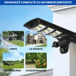 LAMPA SOLARA CU 3 CAMERE 3