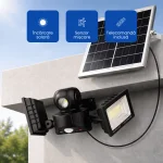 PROIECTOR DOUA LEDURI SI PANOU SOLAR 1