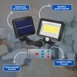 LAMPA 96 LED TELECOMANDA 2